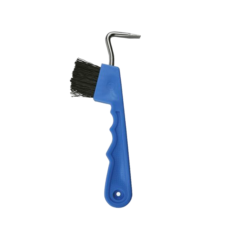 Hippotonic - Sky blue brush hoof pick