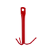 Hippotonic - Red 3-hook anchor | - Ohlala