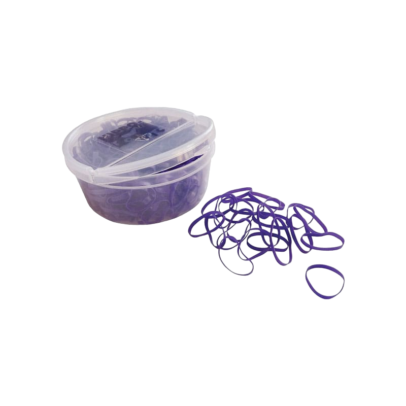 Hippotonic - 450 purple silicone elastics