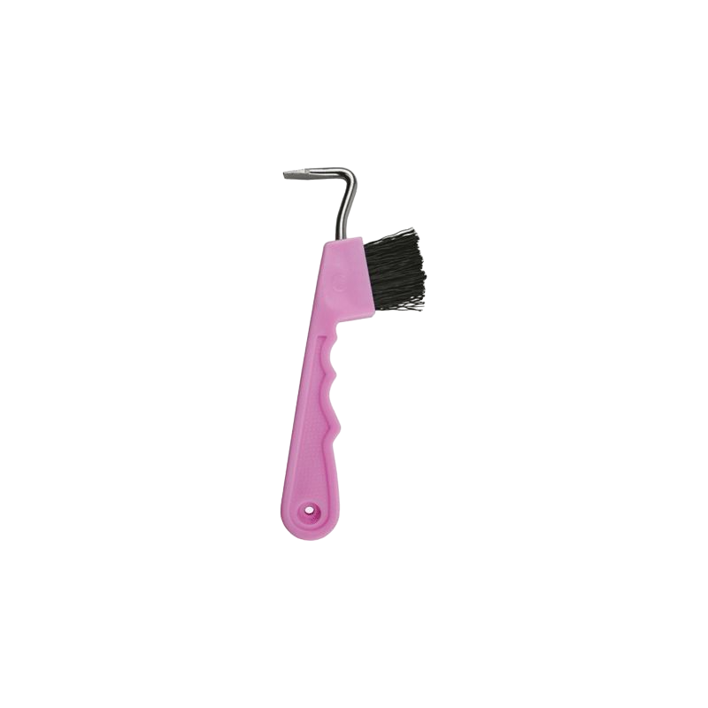 Hippotonic - Pink brush hoof pick