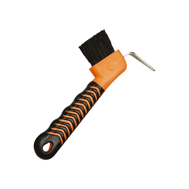 Hippotonic - Orange soft hand hoof pick