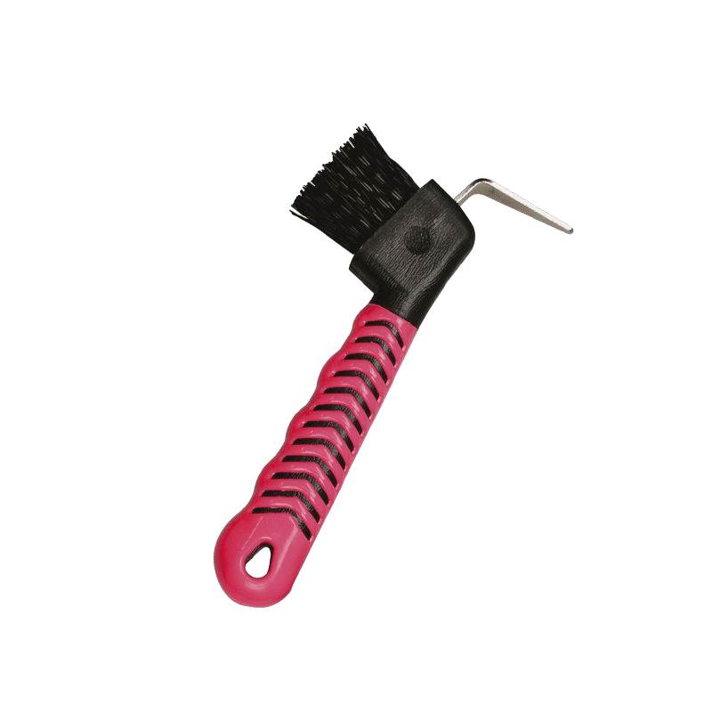 Hippotonic - Soft Hand hoof pick black/fuchsia