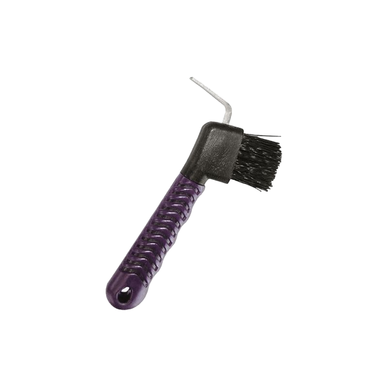 Hippotonic - Soft Hand hoof pick black/purple