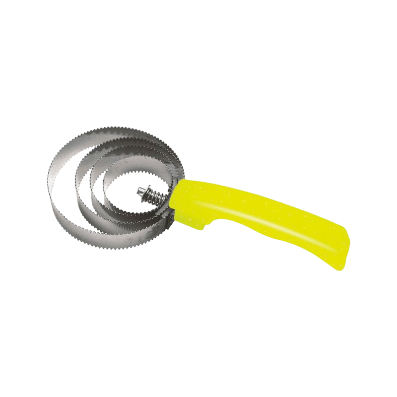 Hippotonic - Etrille américaine ronde fluo pailleté jaune