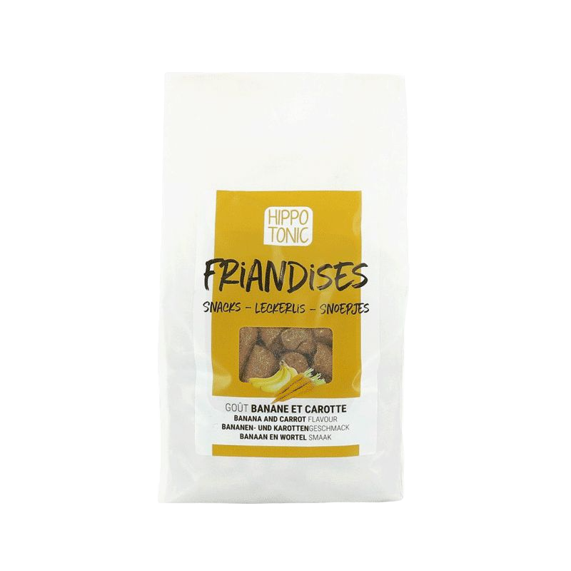 Hippotonic - Banana and carrot horse treats 1kg