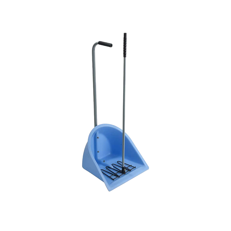 Hippotonic - Sky blue manure shovel and rake
