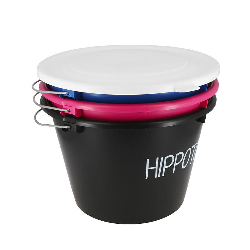 Hippotonic - Seau d'écurie 19L rose