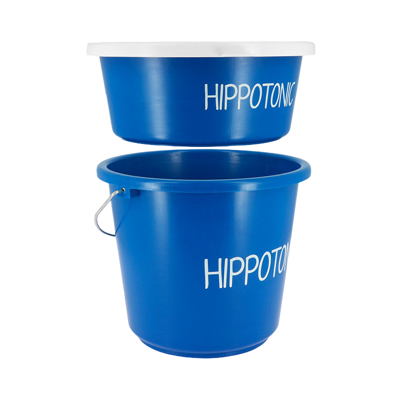 Hippotonic - Seau écurie  bleu 12L