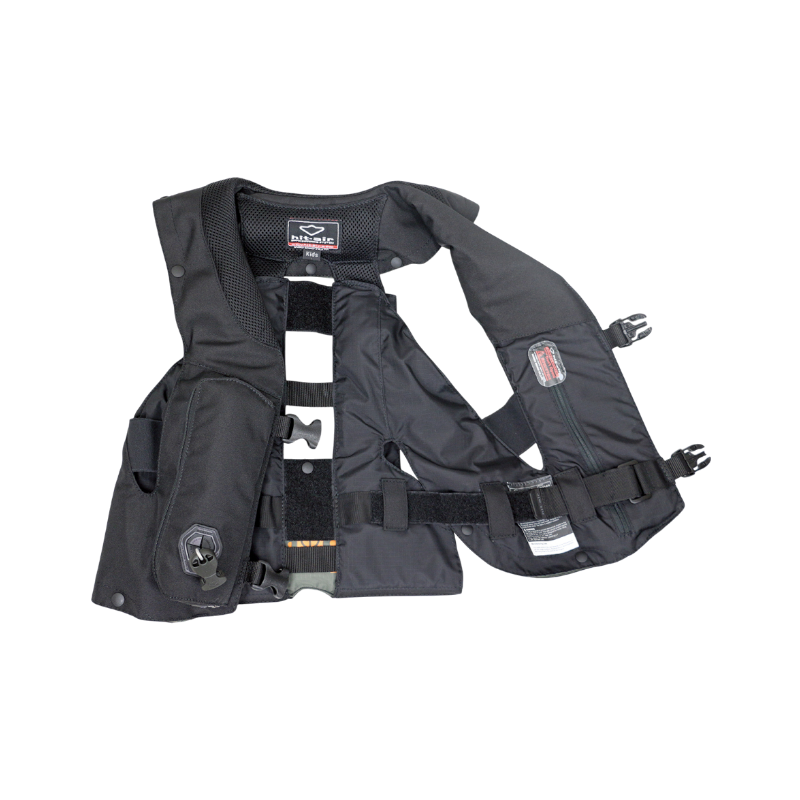 Hit Air - Gilet airbag enfant complet MLV3 noir | - Ohlala