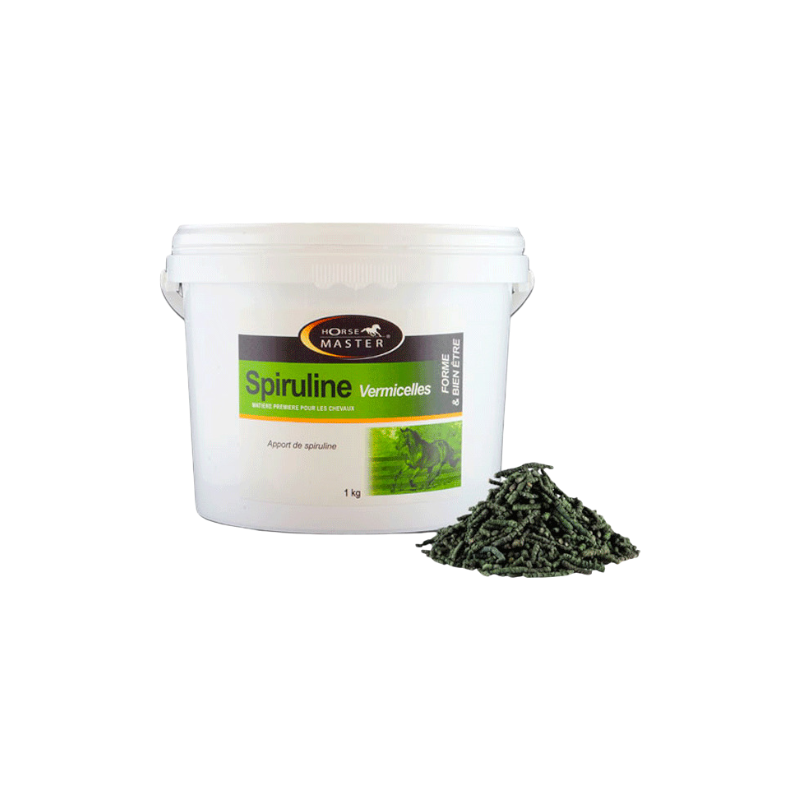 Horse Master - Complément alimentaire Spiruline en vermicelle Pure