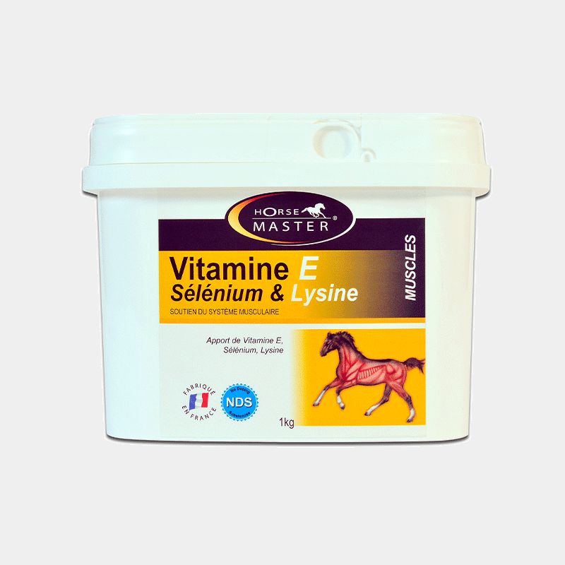 Horse Master - Complément alimentaire en poudre récupération musculaire Vitamine E Selenium et Lysine | - Ohlala