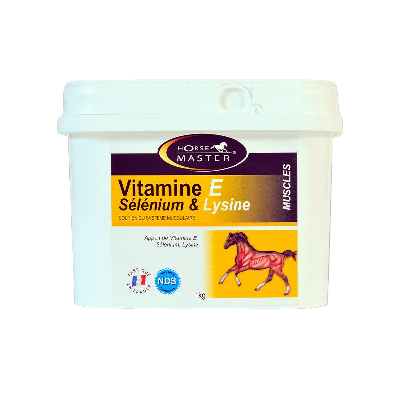 Horse Master - Muscle recovery powder dietary supplement Vitamin E Selenium and Lysine