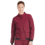 Horse Pilot - Giacca donna Teddy rosso scuro | - Ohlala