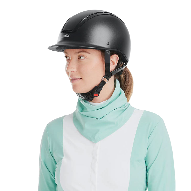 Horse Pilot - Col protection visage Aero face scarf sea green