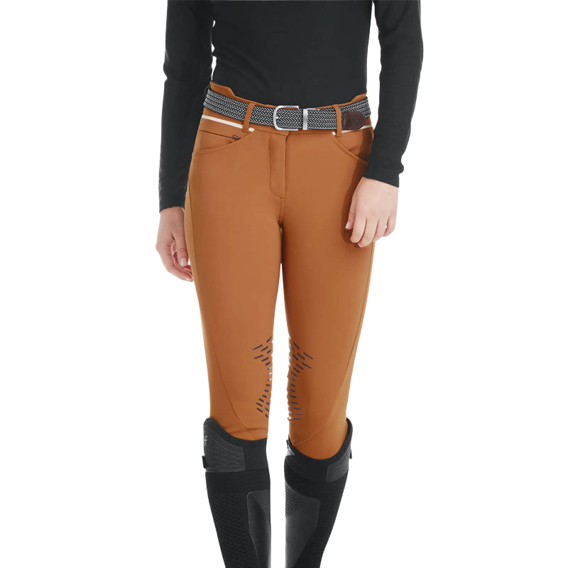 Horse Pilot - Women's riding breeches X-Design gold brown