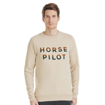 Horse Pilot - Maglione uomo Team sand | - Ohlala