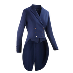 Horse Pilot - Veste de concours de dressage femme Long frac marine | - Ohlala