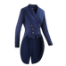 Horse Pilot - Veste de concours de dressage femme Long frac marine | - Ohlala
