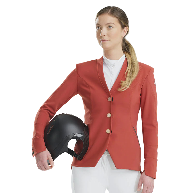 Horse Pilot - Veste de concours femme Aerotech 2.0 terracotta