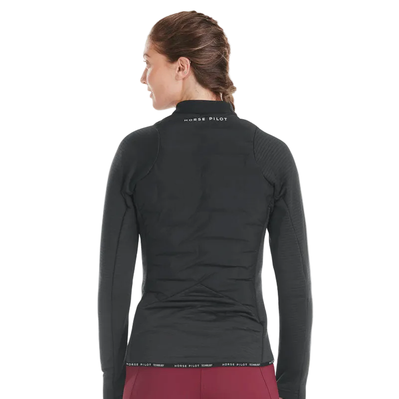 Horse Pilot - Veste manches longues femme Storm black | - Ohlala