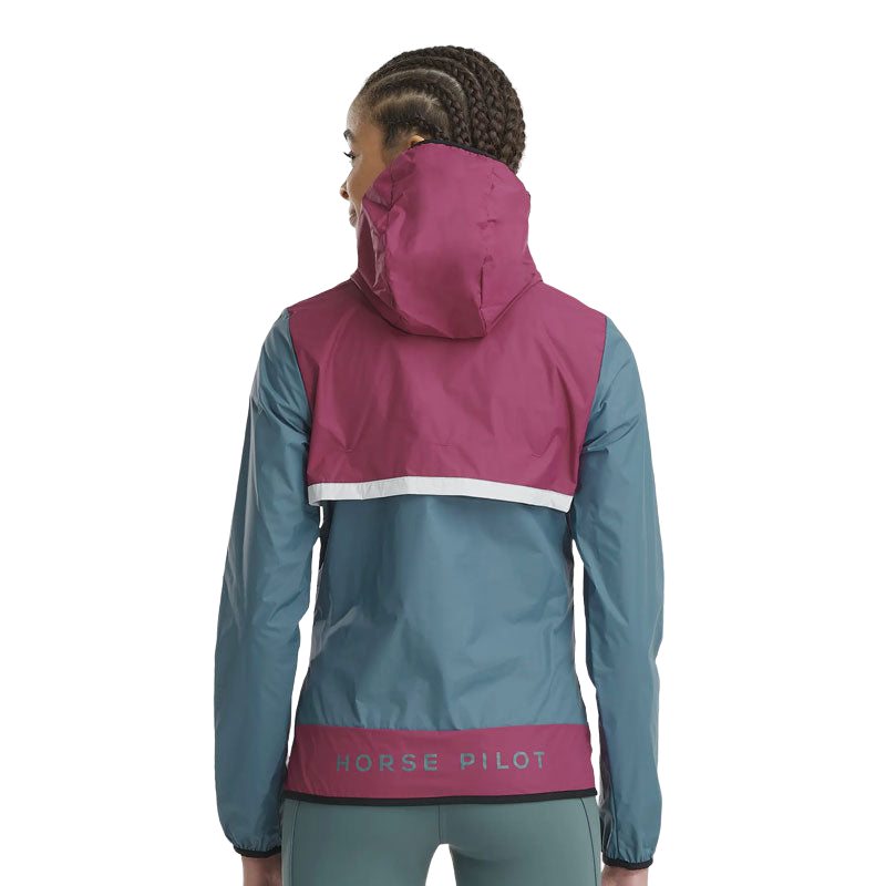 Horse Pilot - Women's waterproof jacket Raintech pink