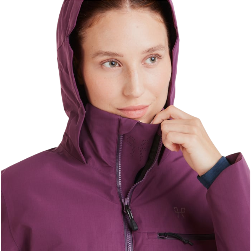 Horse Pilot - Women's long sleeve coat Essential dark purple | - Ohlala