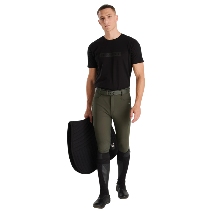 Horse Pilot - Pantalon d'équitaiton homme X-Perform Iconic forest night