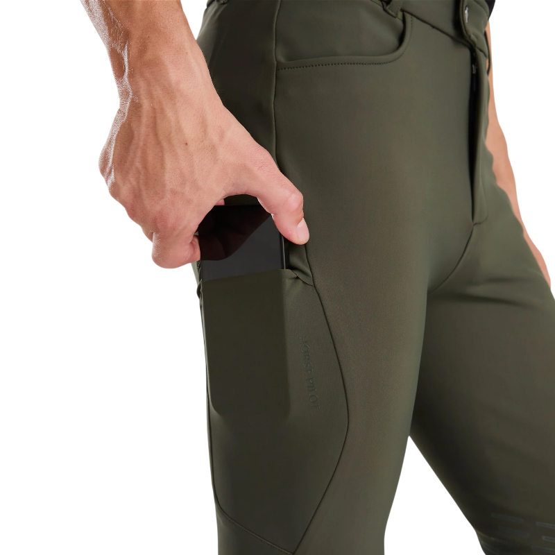 Horse Pilot - Pantalon d'équitaiton homme X-Perform Iconic forest night