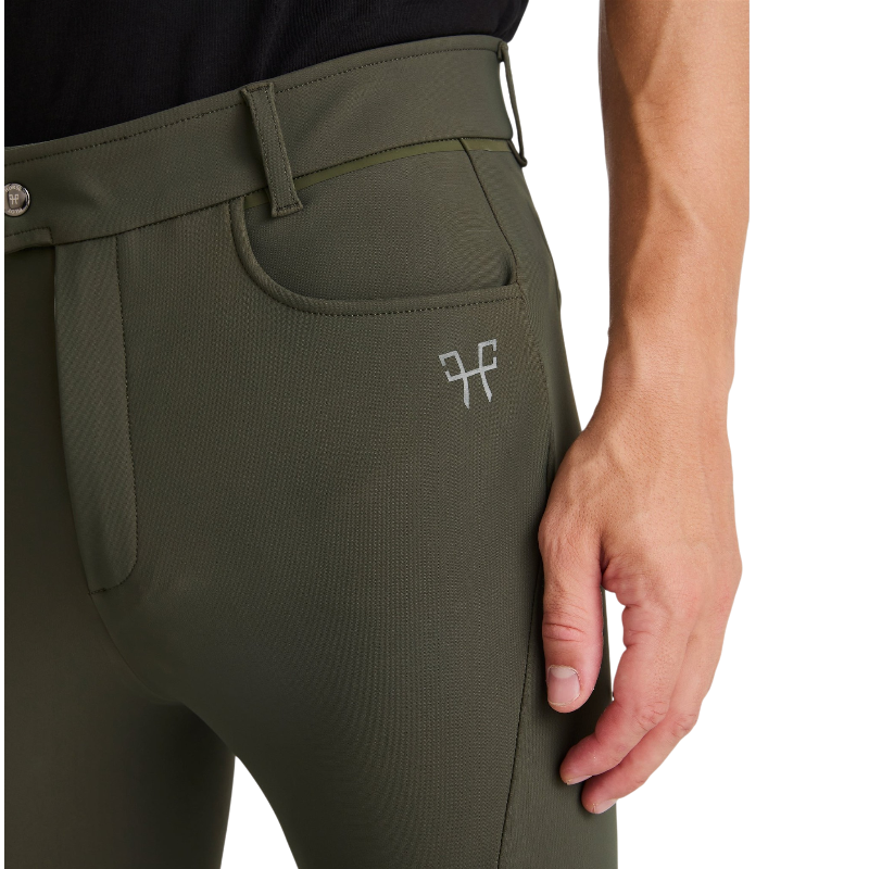 Horse Pilot - Pantalon d'équitaiton homme X-Perform Iconic forest night