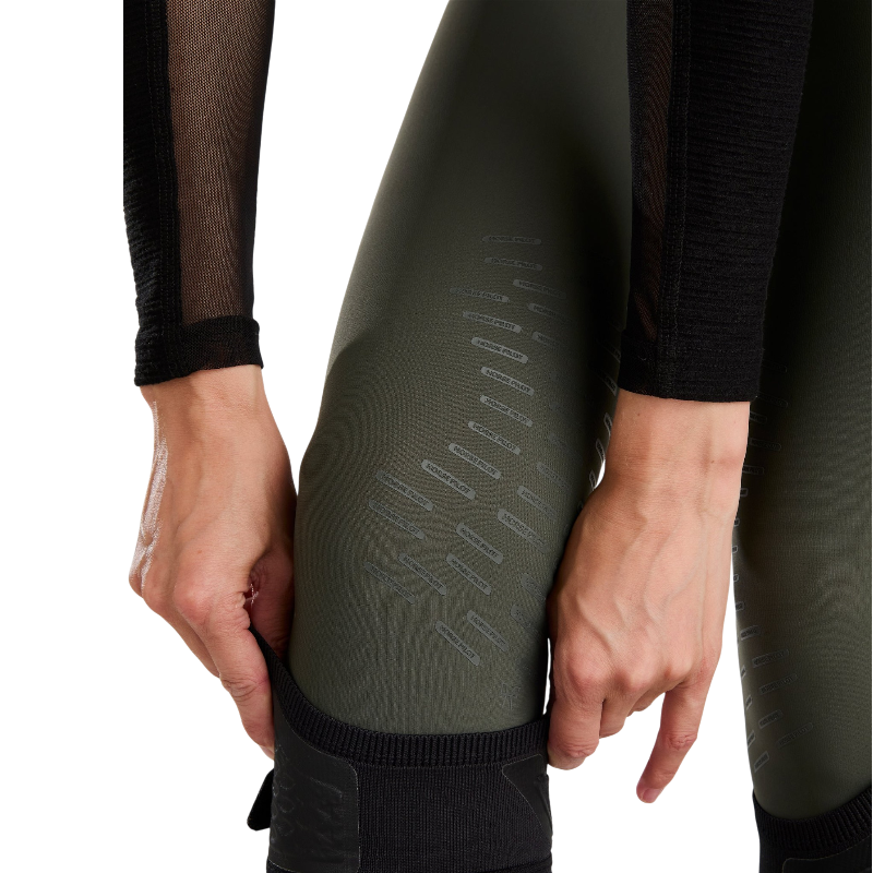 Horse Pilot - Pantalon d'équitation femme X-Perform Iconic forest night