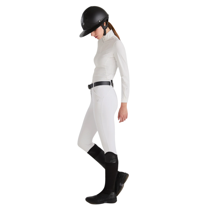 Horse Pilot - Damskie spodnie jeździeckie X-Prime białe