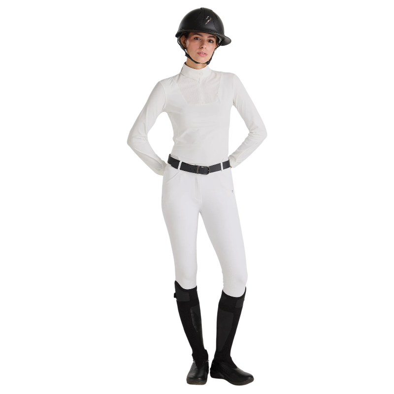 Horse Pilot - Pantalon d'équitation femme X-Prime blanc