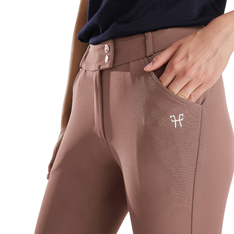 Horse Pilot - Pantalon d'équitation femme X-Prime soft brown