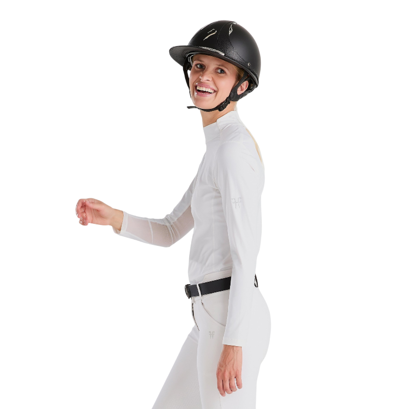Horse Pilot - Women's Long Sleeve T-Shirt Flow White