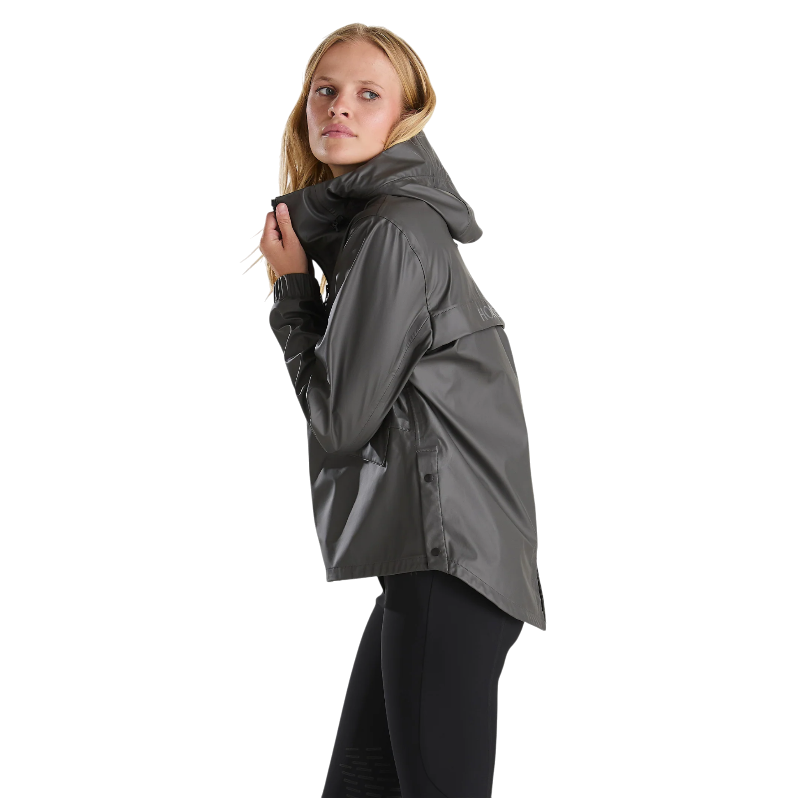 Horse Pilot - Veste de pluie femme Short Raintech iron