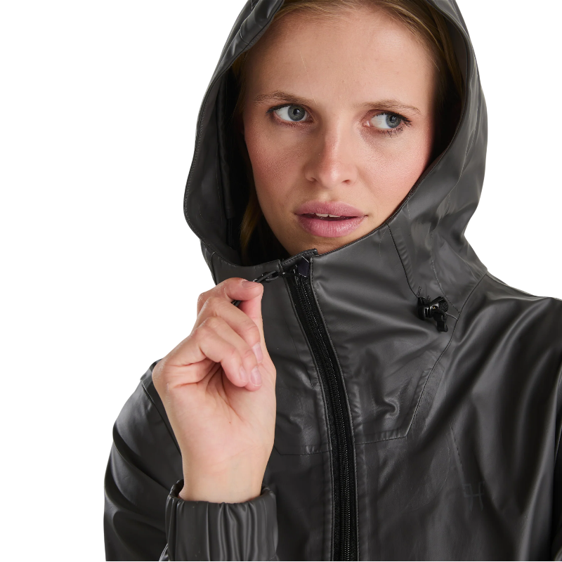 Horse Pilot - Veste de pluie femme Short Raintech iron