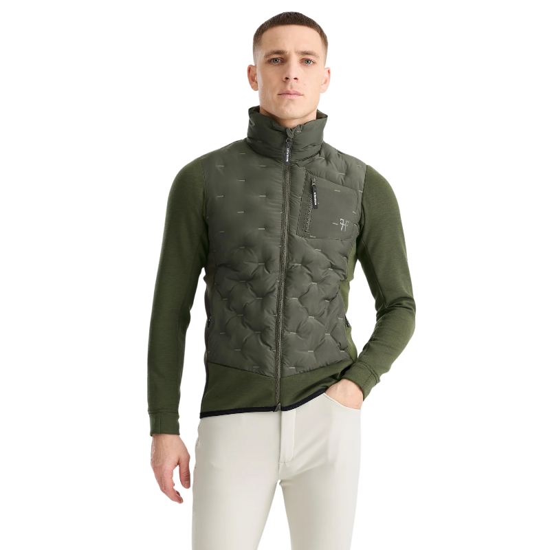 Horse Pilot - Veste manches longues homme Pulse Hybrid forest night