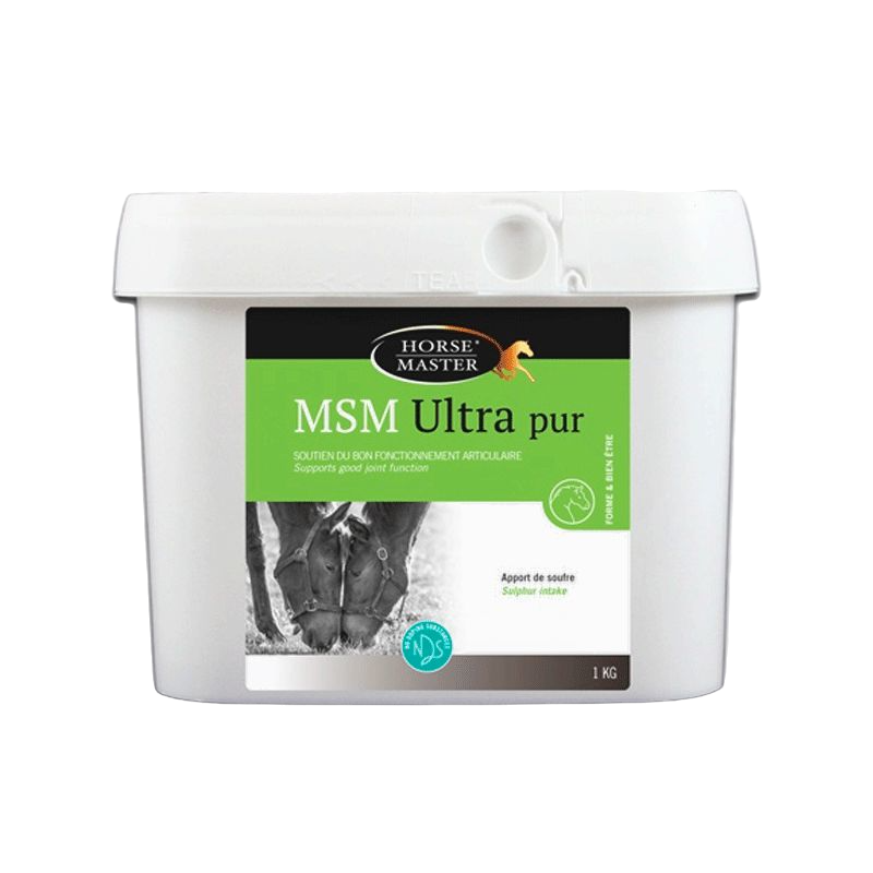 Horse Master - Complément alimentaire Soufre organique MSM Ultra Pur