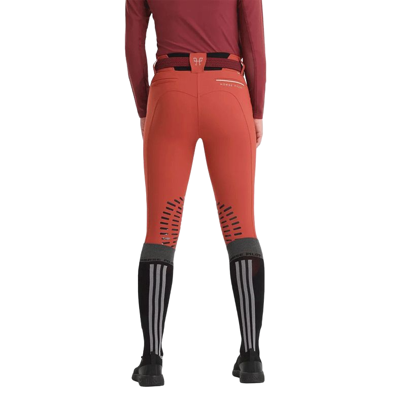 Horse Pilot - Women's X-Design terracotta riding pants