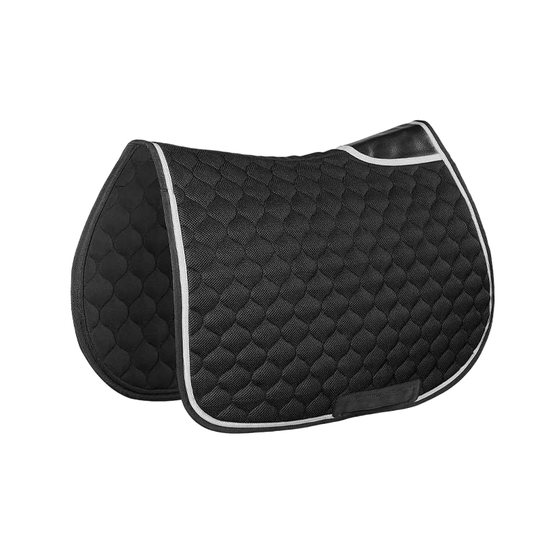 Horse Pilot - Mesh saddle pad black/beige