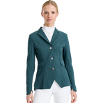 Horse Pilot - Kurtka konkursowa damska Aeromade balsam green logo zielone