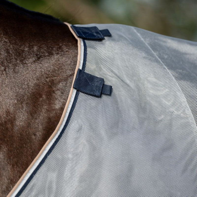 Horseware - Rambo Protector Fieldsafe Plus 虫除けシャツ シルバー/ネイビー/ホワイト/ベージュ | - Ohlala