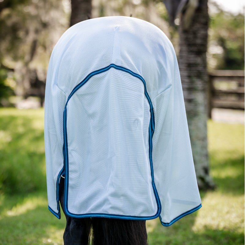 Horseware - Amigo Bug Rug Plus XL fly cover azure blue / navy / electric blue 