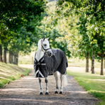Horseware - Rambo Turnout VL Heavyweight Outdoor Rug black/ thunderstorm grey/ silver 450g | - Ohlala