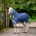 Horseware - Rhino Plus Pony Turnout Outdoor Rug navy/titanium grey/classic blue 100g | - Ohlala