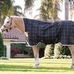 Horseware - Rhino Wug Pony Turnout Outdoor Rug black/ grey/ white check 100g | - Ohlala