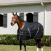 Horseware - Rambo Stable Rug black/ thunderstorm grey/ silver 200g | - Ohlala
