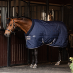 Horseware - Rhino Stable VL Stable Rug navy/ titanium grey/ classic blue 250g | - Ohlala