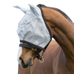 Horseware - Amigo fly mask silver/ dark grey | - Ohlala