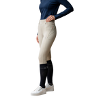 Horseware - Legging da equitazione donna Fina Brushed beige full grip | - Ohlala